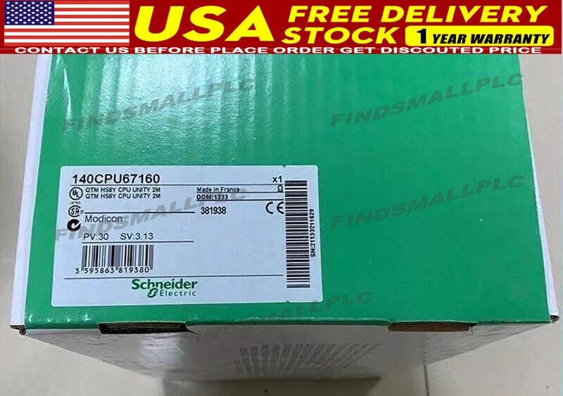 Schneider 140CPU67160 PLC Module New In Box Fast Shipping