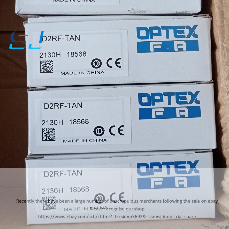 New D2RF-TAN Fiber Optic Sensor D2RF-TAN-FedEx/DHL/UPS