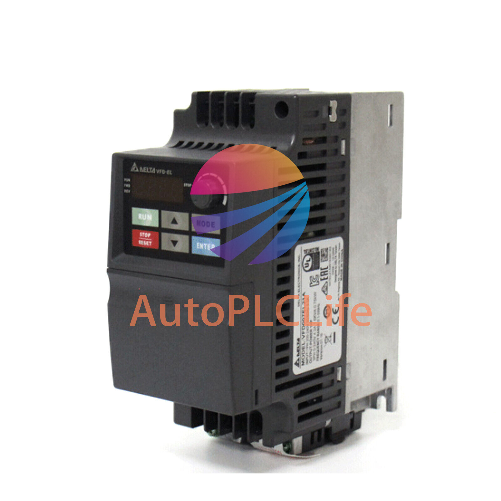 New Delta VFD022EL21A AC Drives, 3Hp, 230V Single Phase Input