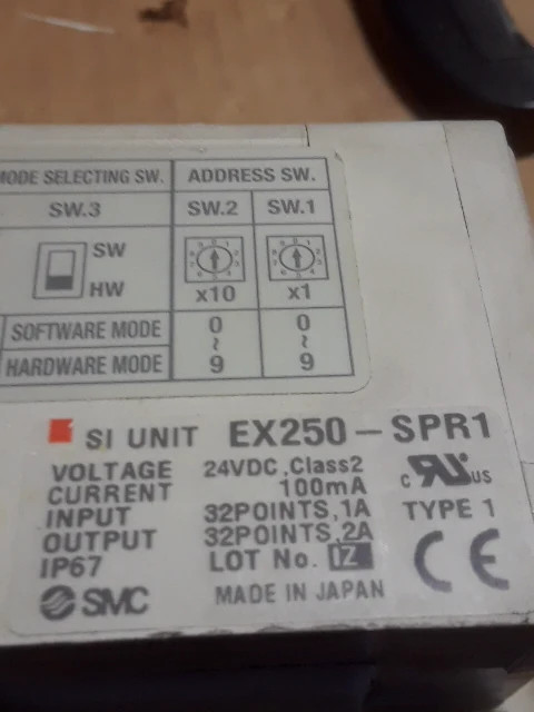 SMC EX250-SPR1 Serial Interface Unit-Used