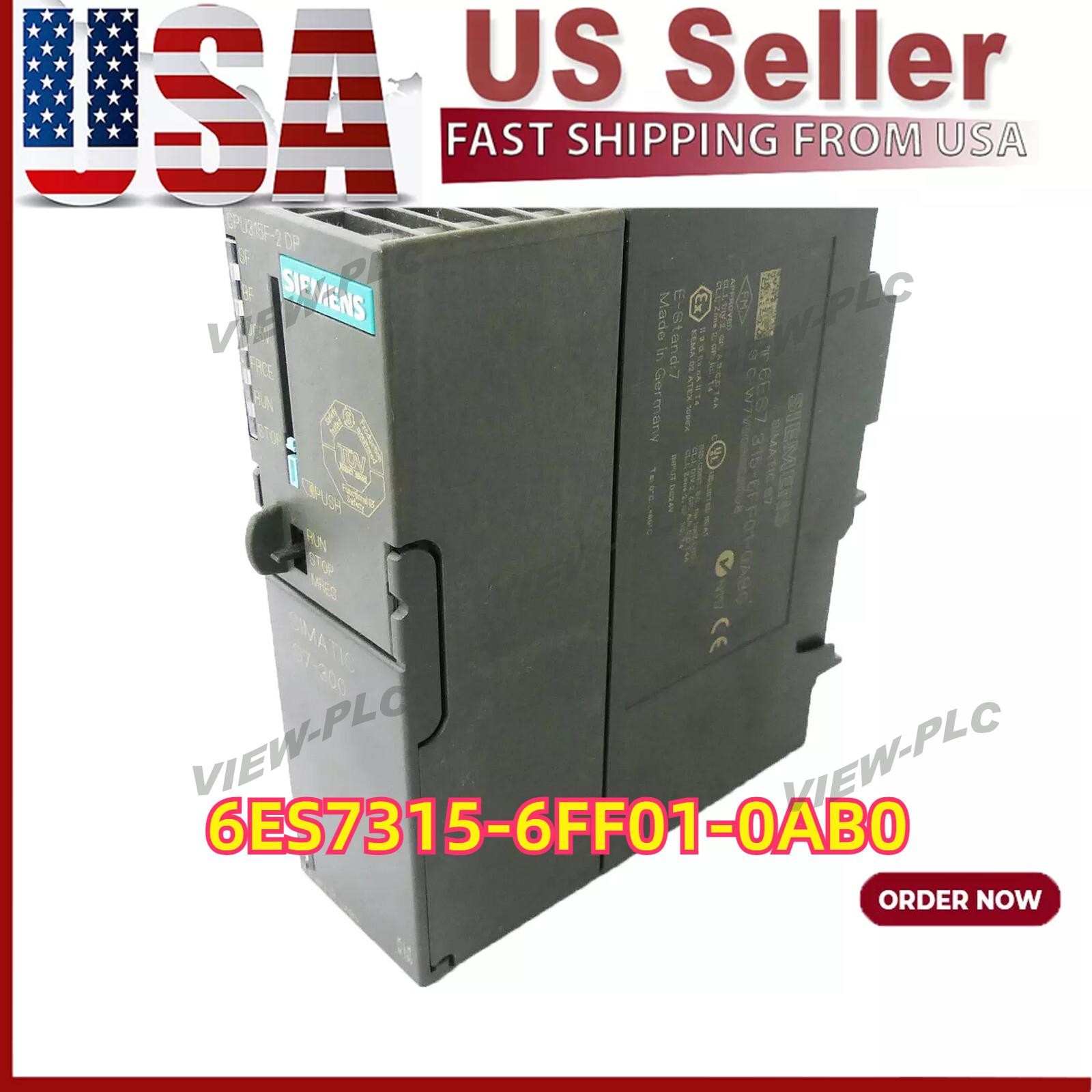 New Siemens 6ES7 315-6FF01-0AB0 6ES7315-6FF01-0AB0 SIMATIC S7-300 CPU 315F