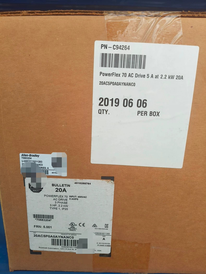1PC New Allen-Bradley 20AC5P0A0AYNANC0 20AC5P0A0AYNANC0 DHL Express delivery