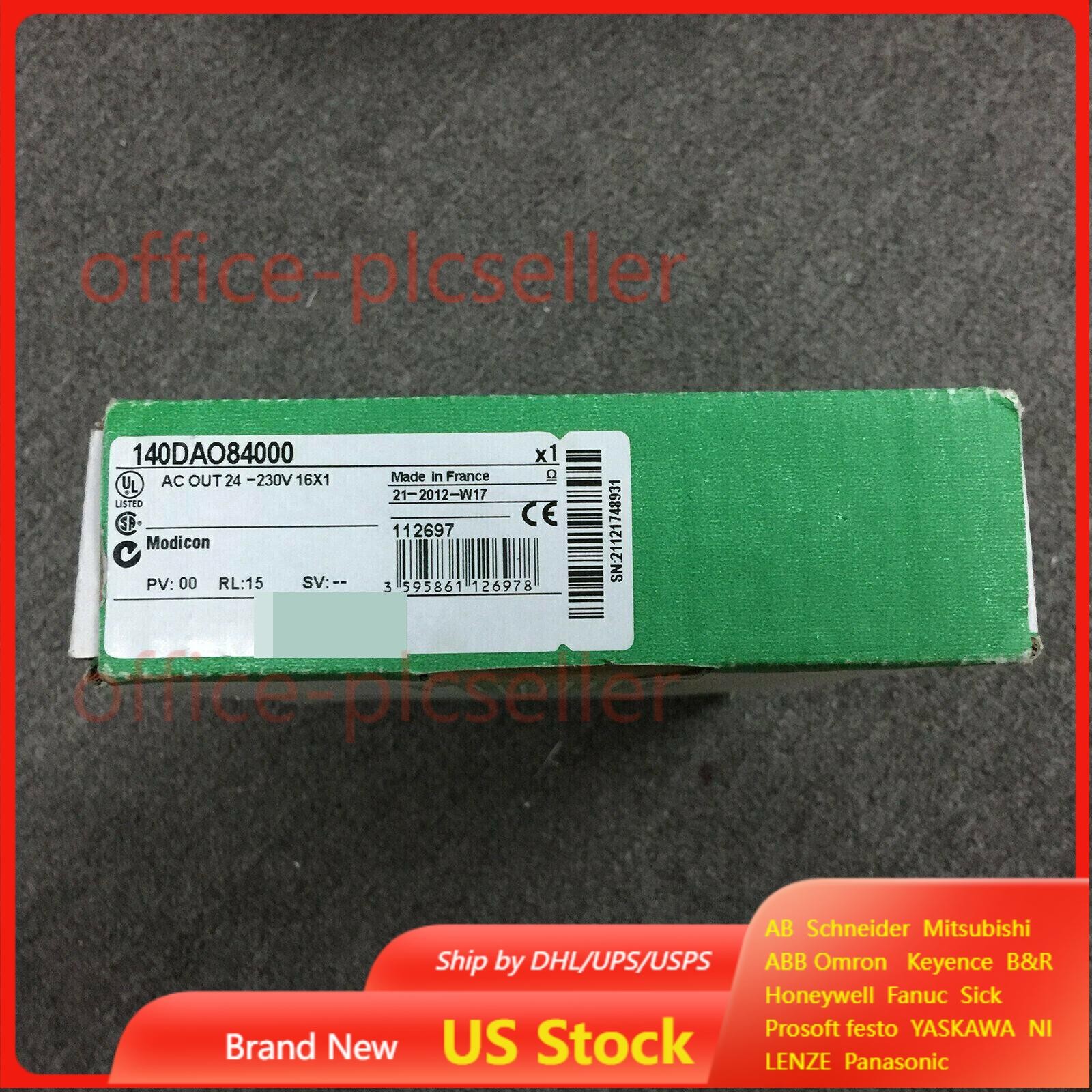 New in Box Schneider 140DAO84000 Discrete Output Module Fast Ship