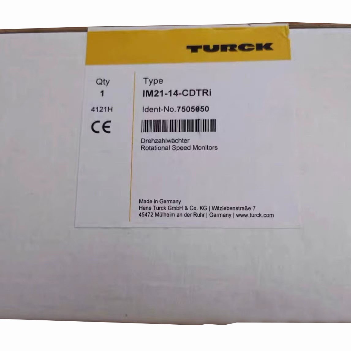IM21-14-CDTRI NEW Turck IM2114CDTRI Safety Relay
