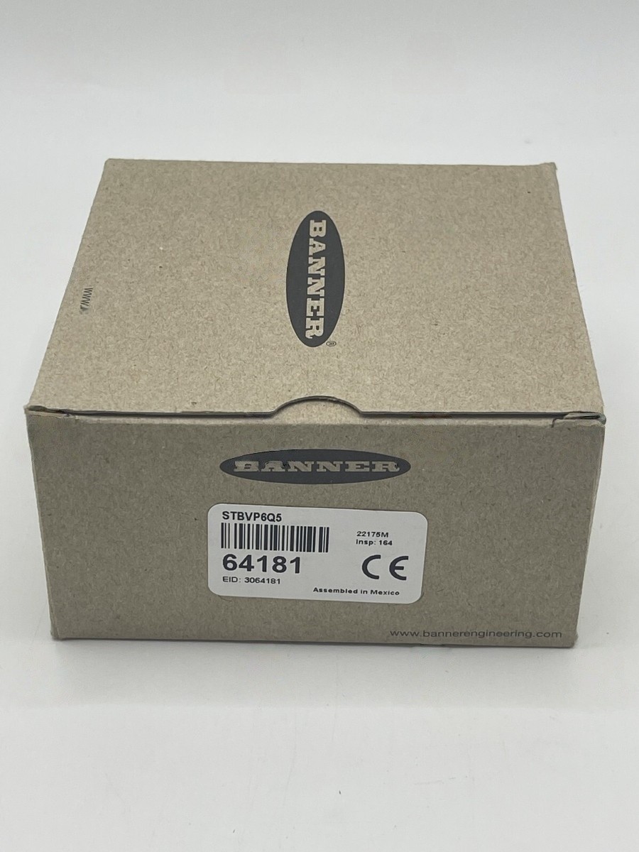 New Banner STBVP6Q5 Self-check touch button Fast delivery #S