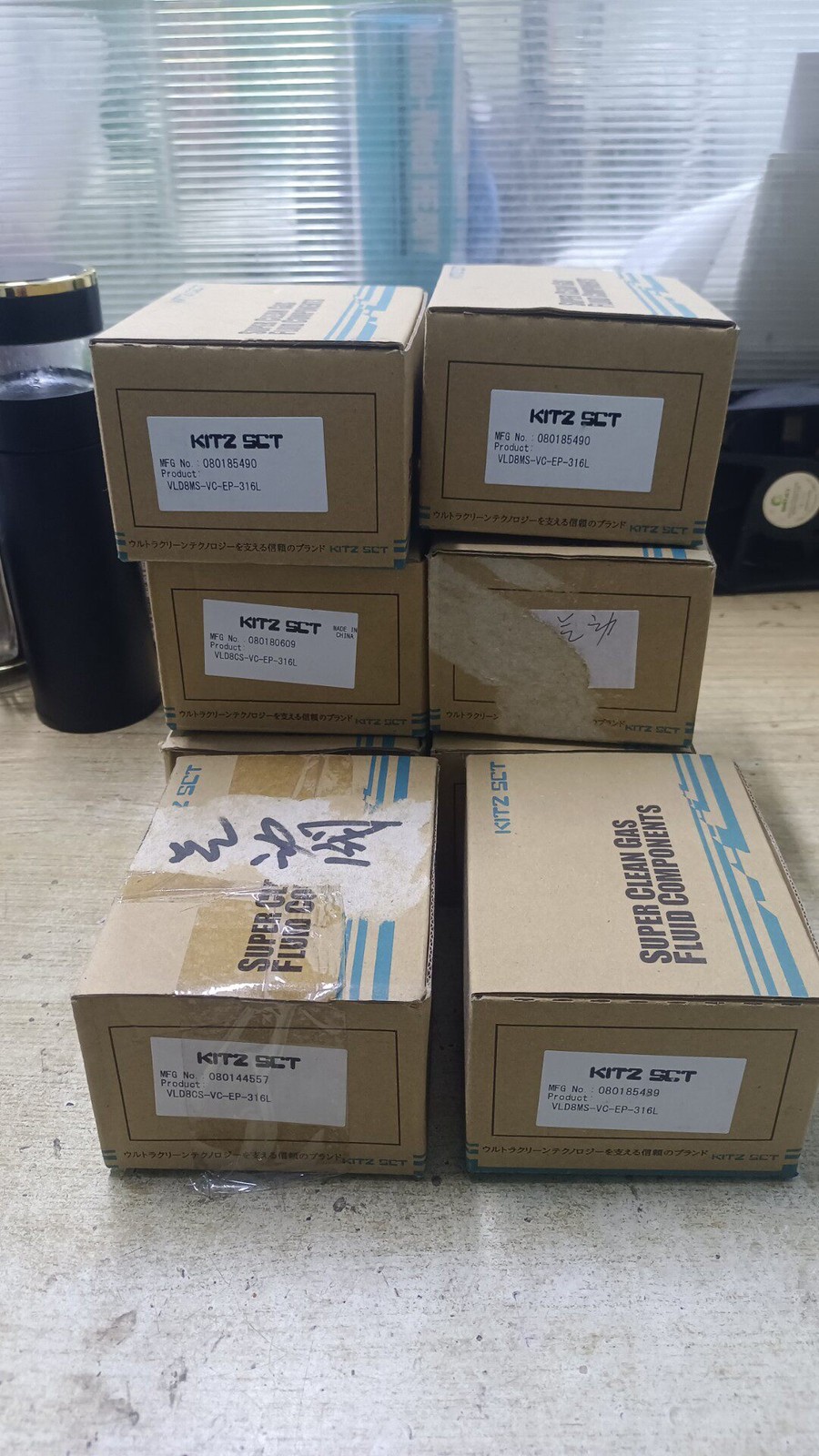 1Pcs New KITZ SCT vLD8MS-VC-EP-316L Diaphragm Valve