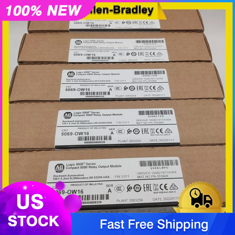 AB 5069-OW16 Compact 5000 Relay Output Module 5069OW16