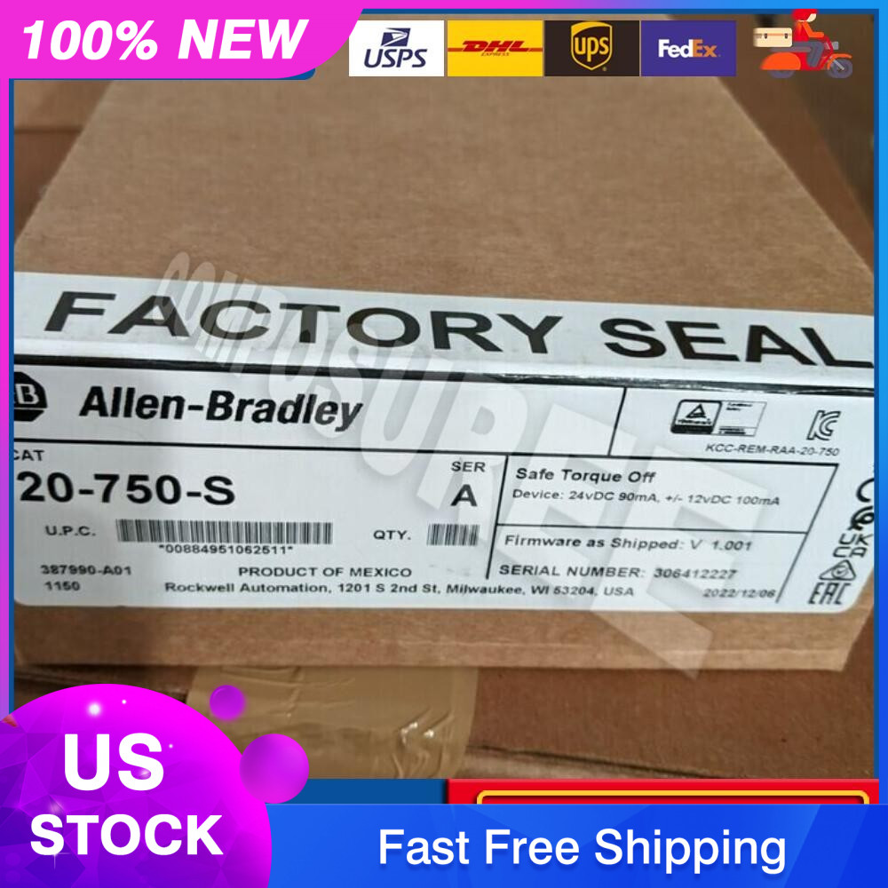 20-750-S PowerFlex 750 Safe Torque Off Option Module New Sealed US Free Tax