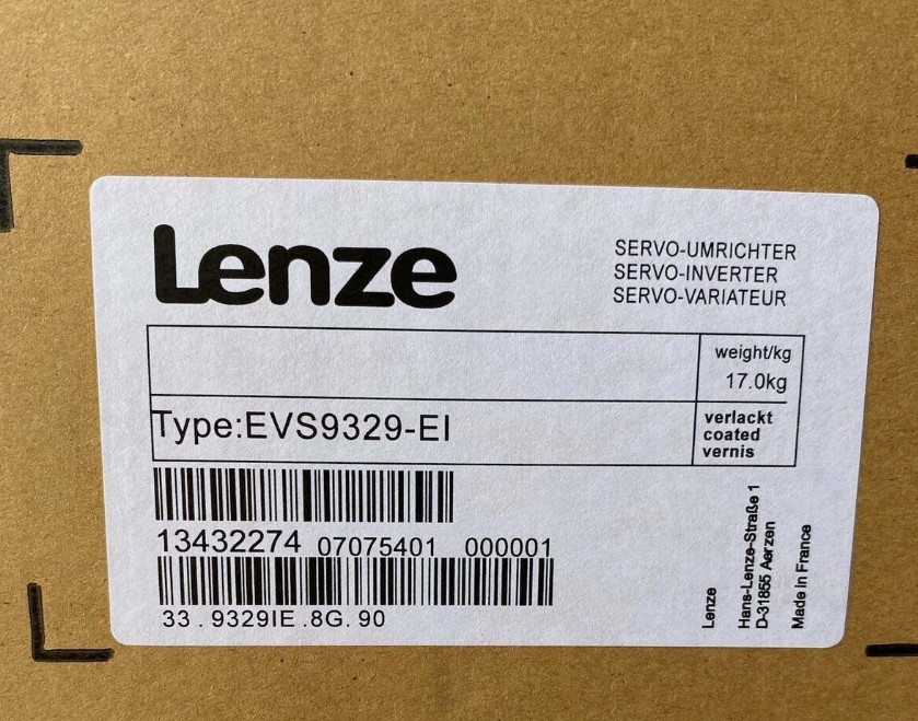 EVS9329-EI NEW LENZE SERVO DRIVE INVERTER EVS9329-EI