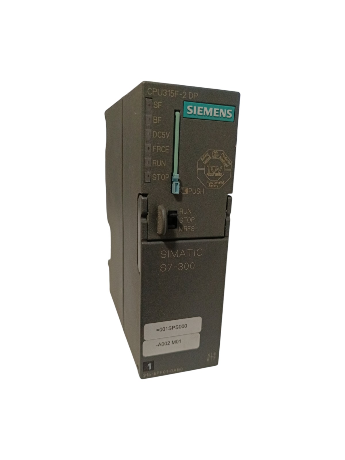 Siemens Simatic S7-300 Cpu315F-2 Dp 6Es7315-6Ff01-0Ab0