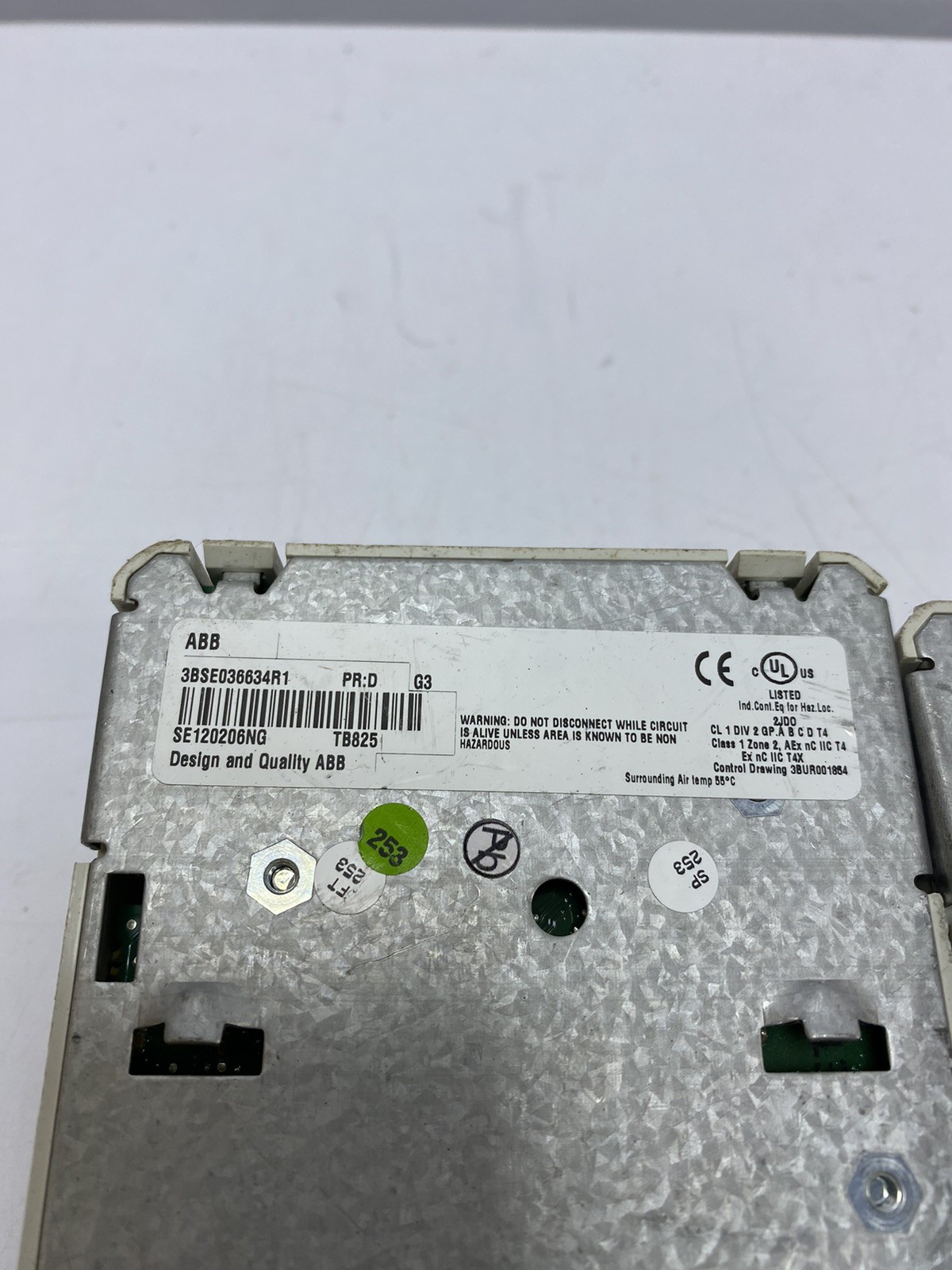 ABB 3BSE036634R1 TB825 Optical Media Converter
