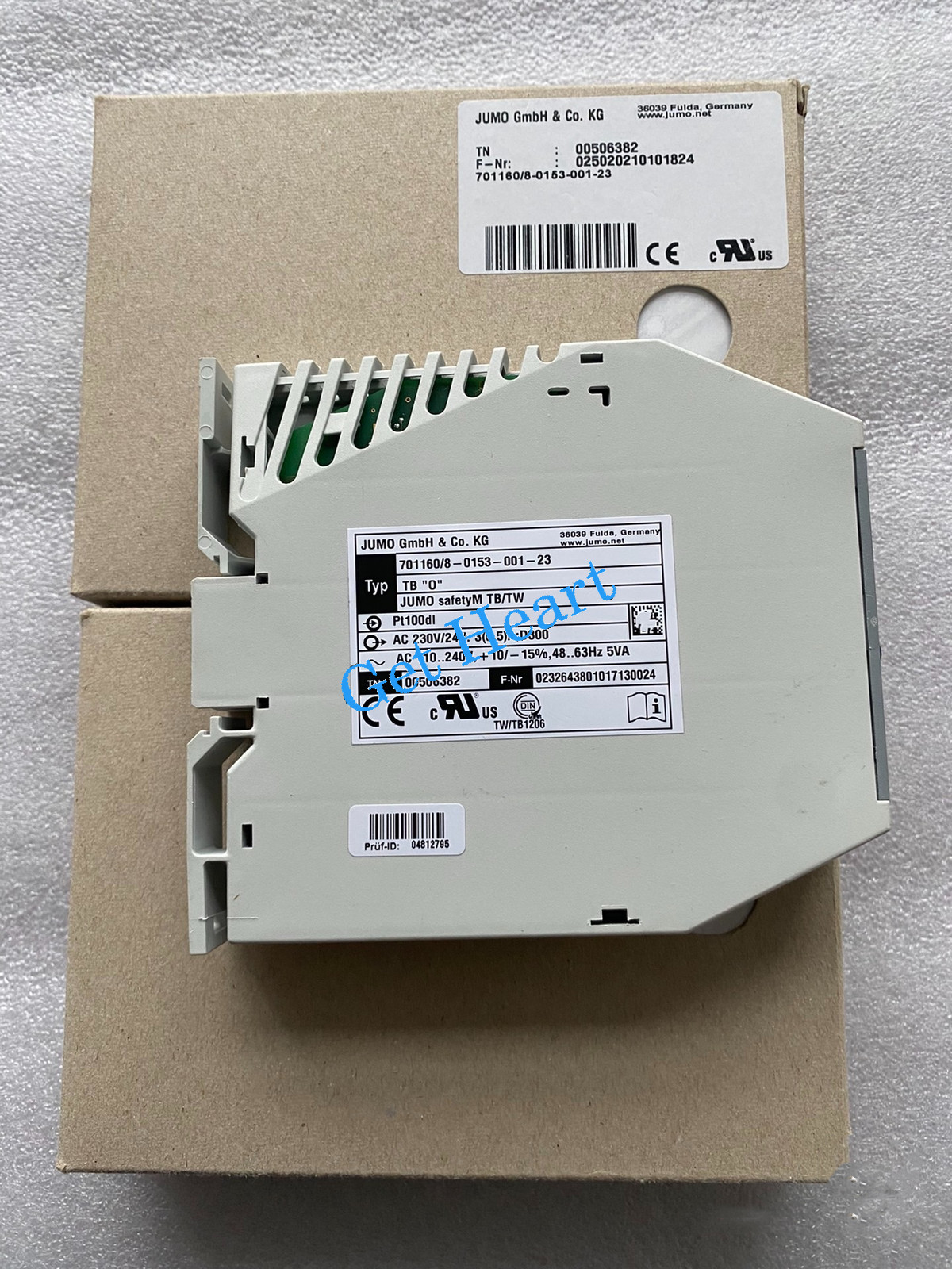 New JUMO 701160/8-0153-001-23 Controller 701160/8015300123 FedEx or DHL or UPS