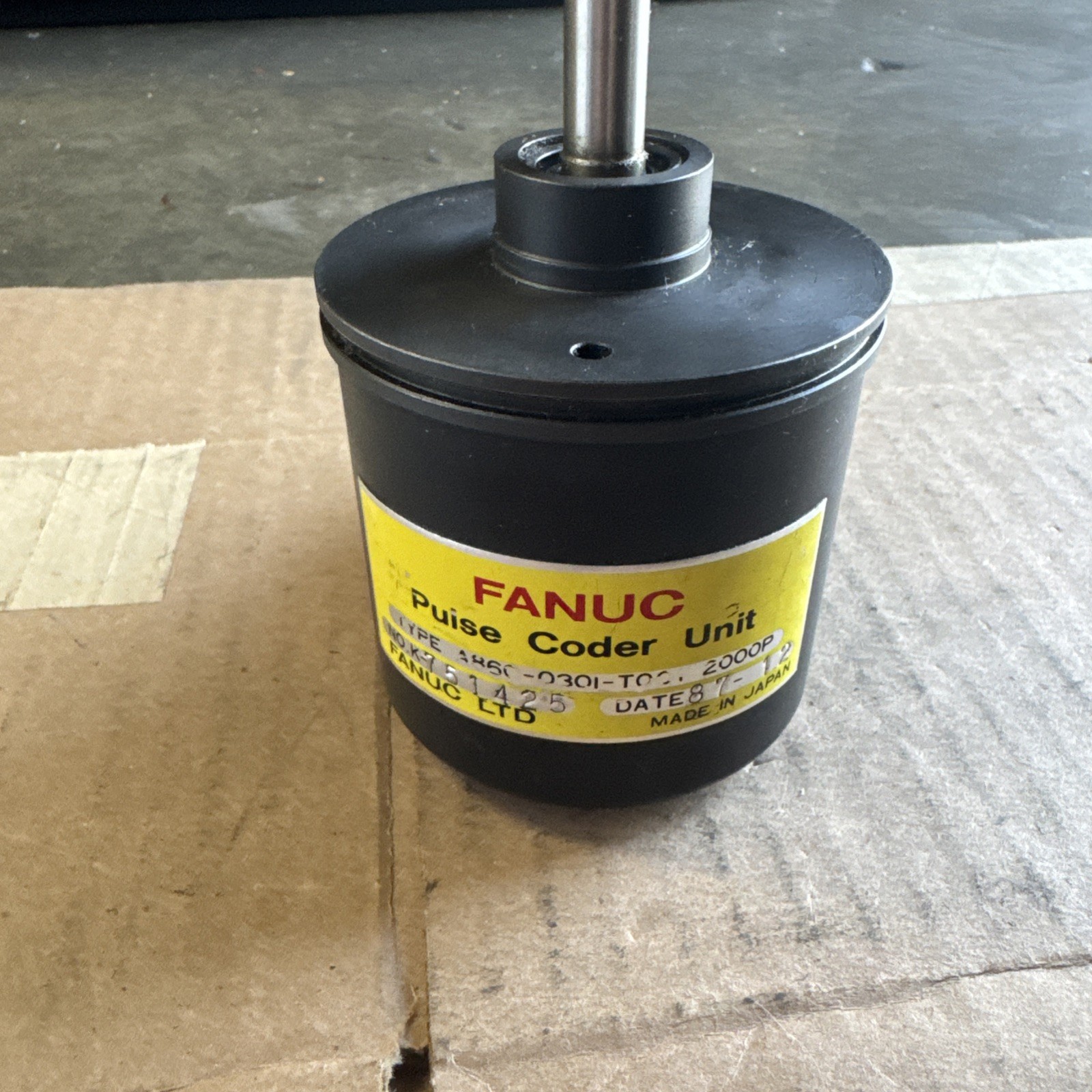 FANUC A860-0301-T001 2000P Pulse Coder Unit Encoder