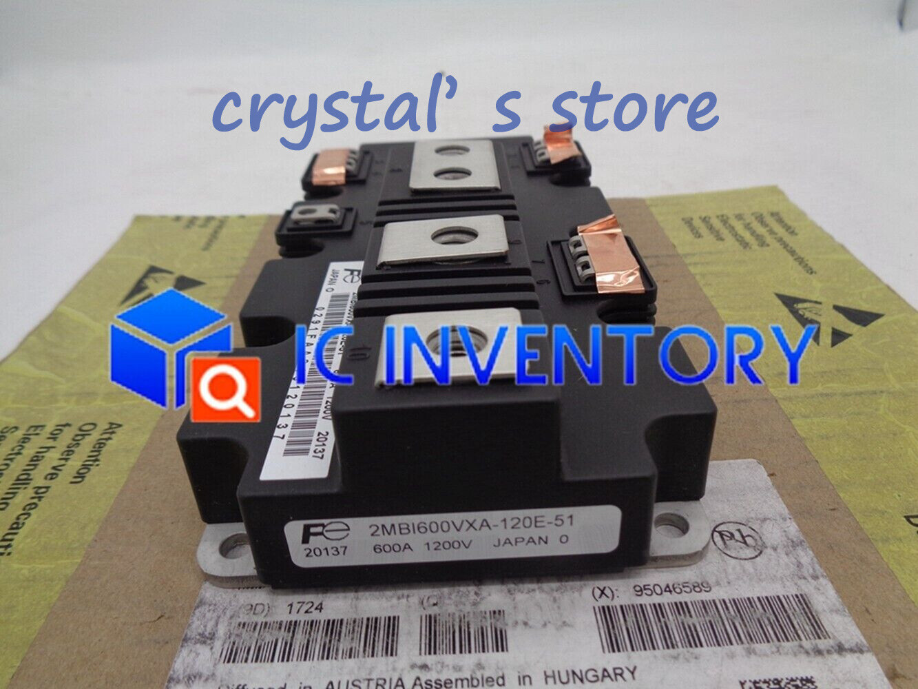 1PCS Fuji 2MBI600VXA-120E-51 Power Module Supply New 100% Quality Guarantee //