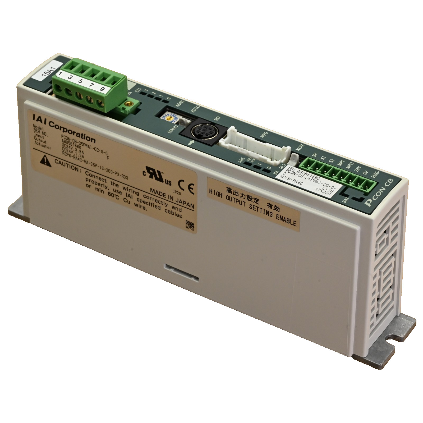 IAI Corporation PCON-CB-35PWAI-CC-0-0 Intelligent Actuator Position Controller