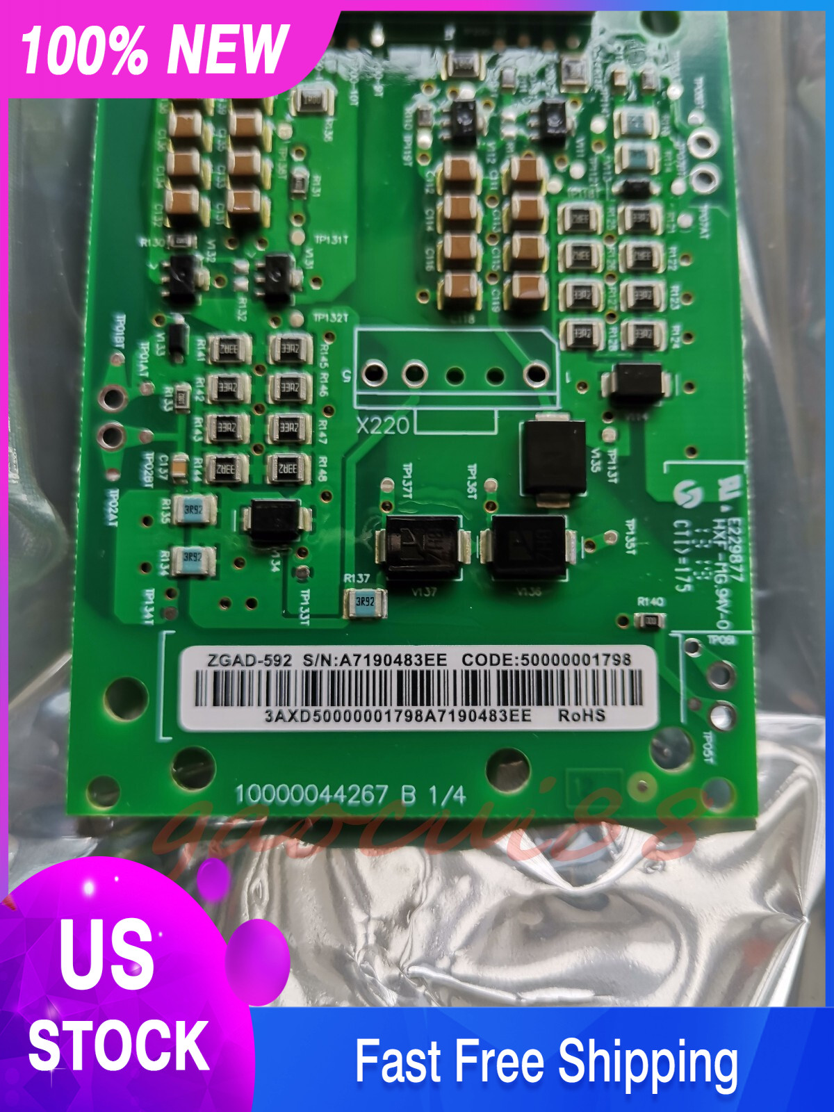 ZGAD-592 ABB Inverter module driver board ZGAD592 1PC NEW