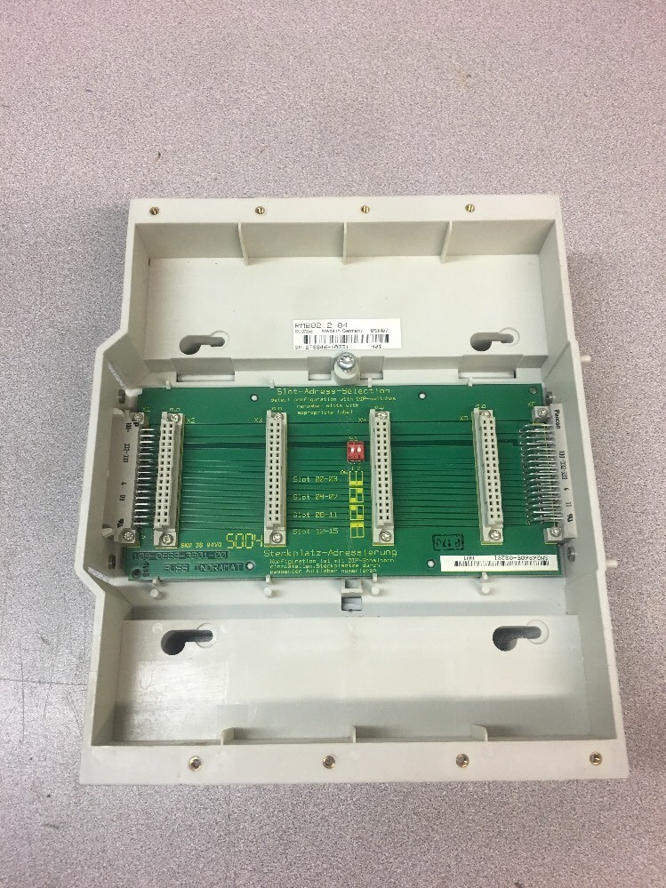 Rexroth Indramat 4 Module Base Rack # RMB02.2-04