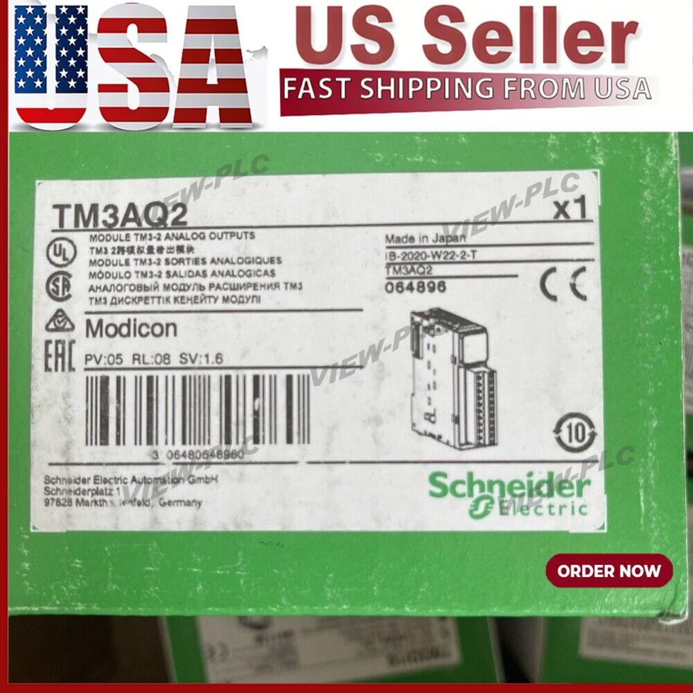 New SCHNEIDER TM3AQ2 Analog Output Module In Box