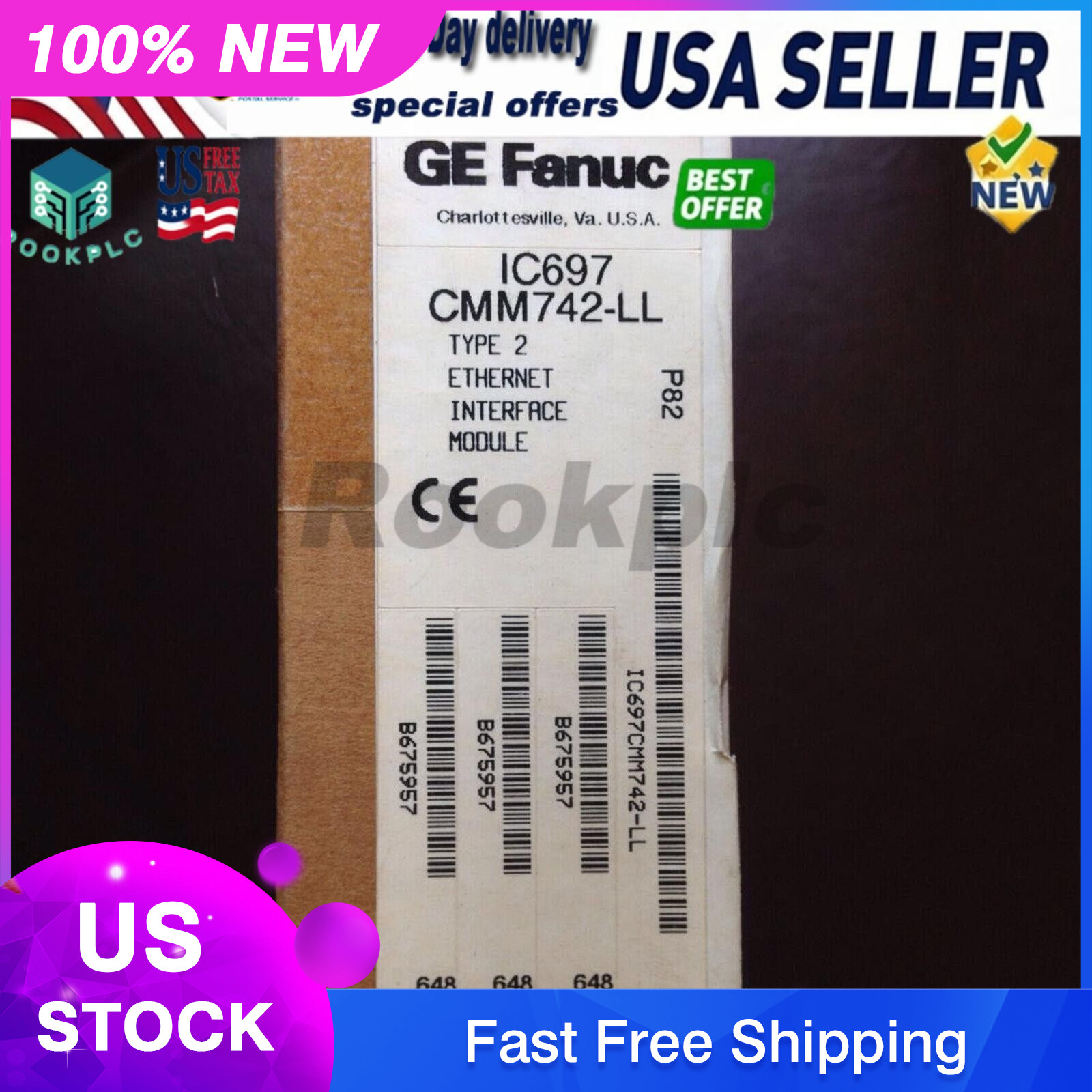 For IC697CMM742-LL New Module Free Shipping