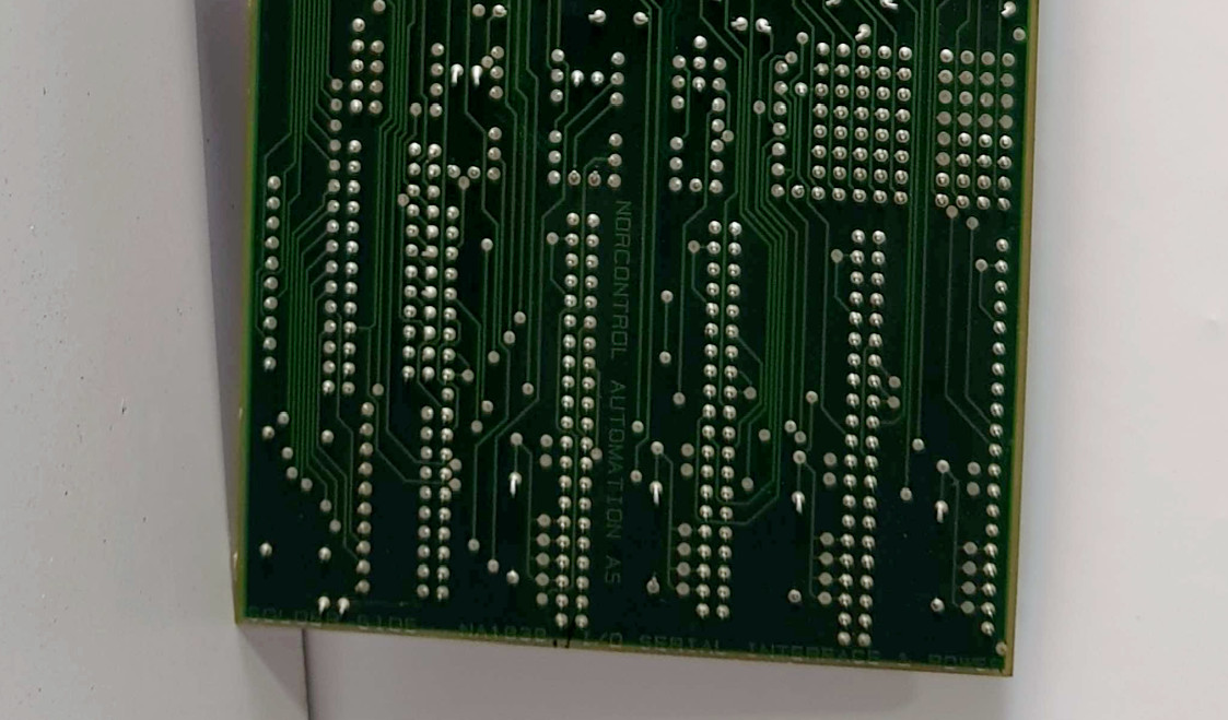 NORCONTROL NA1030.1 I/O SERIAL INTERFACE & POWER CARD HA332167A/A/A