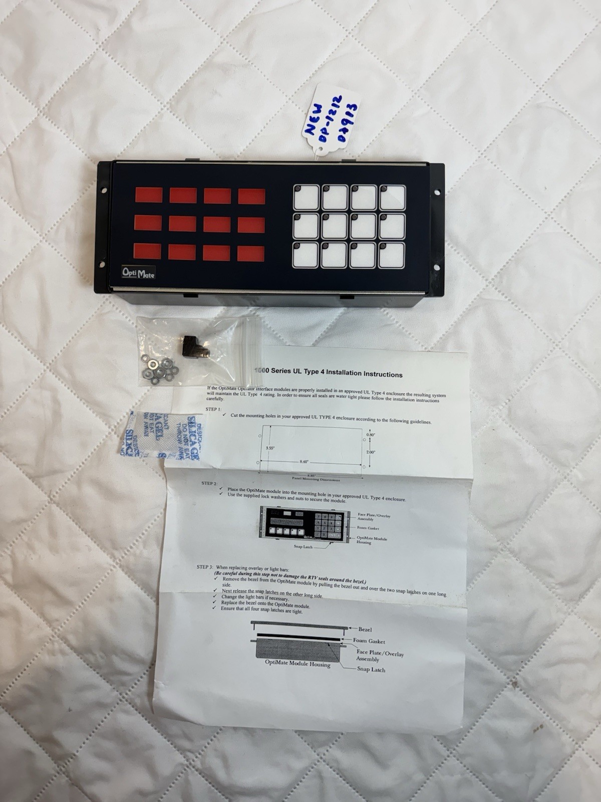 AUTOMATION DIRECT OptiMate OP1212 Lamp/Pushbutton
