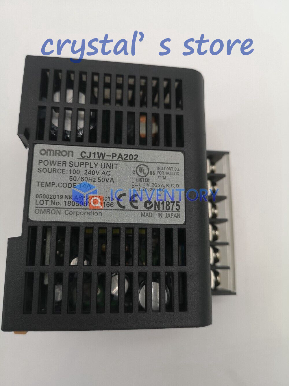 New OMRON CJ1W-PA202 Power Supply Unit Module 100-240VAC Fast shipping CJ1WPA202