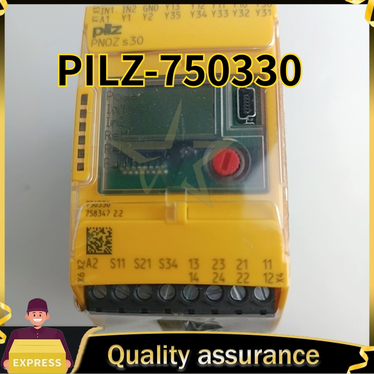 1PC New PILZ PNOZ S30 750330 Safety Relay 24-240VADC Expedited Shipping