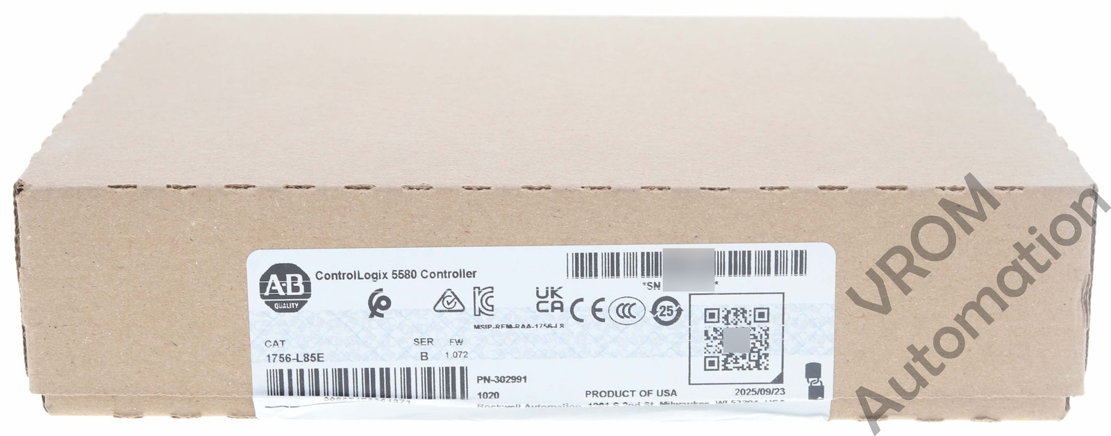 Surplus 2025 Sealed Allen Bradley 1756-L85E B ControlLogix 5580 40MB