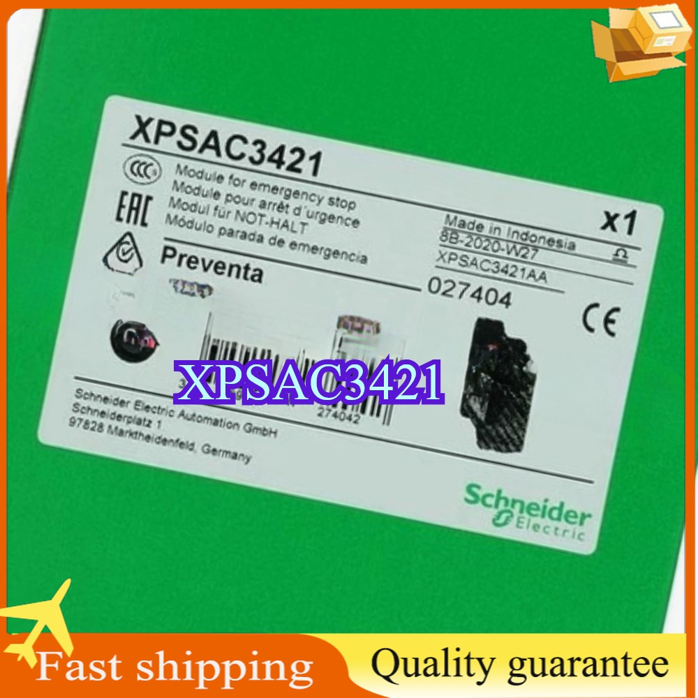 XPSAC3421 1PCS Brand Schneider XPSAC3421 Safety Relay Fast delivery New