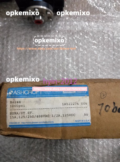 1pcs New ASHCROFT B424B 1000PSI
