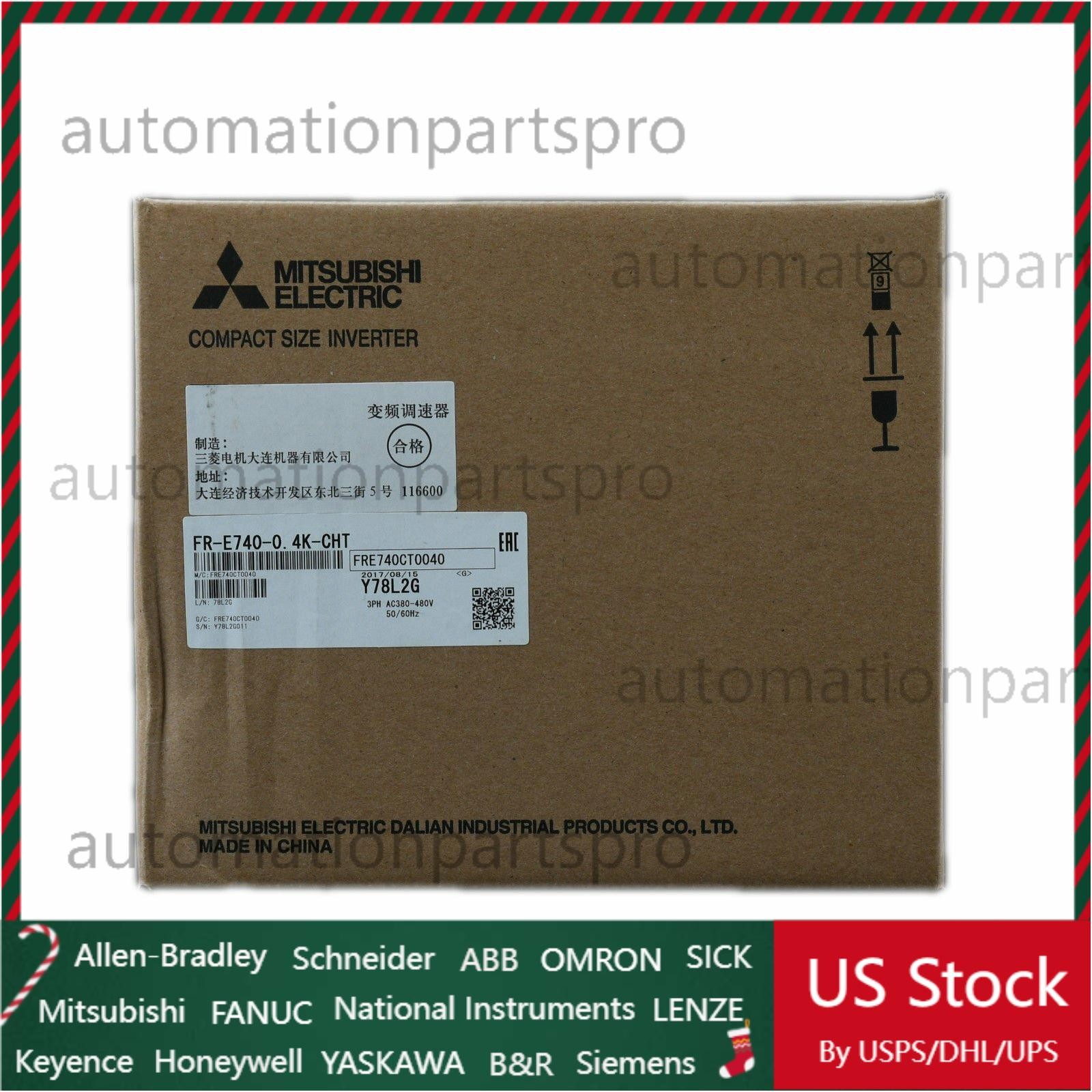 1PC Mitsubishi FR-E740-0.4K-CHT Inverter 0.4KW 380V New Fast Shipping