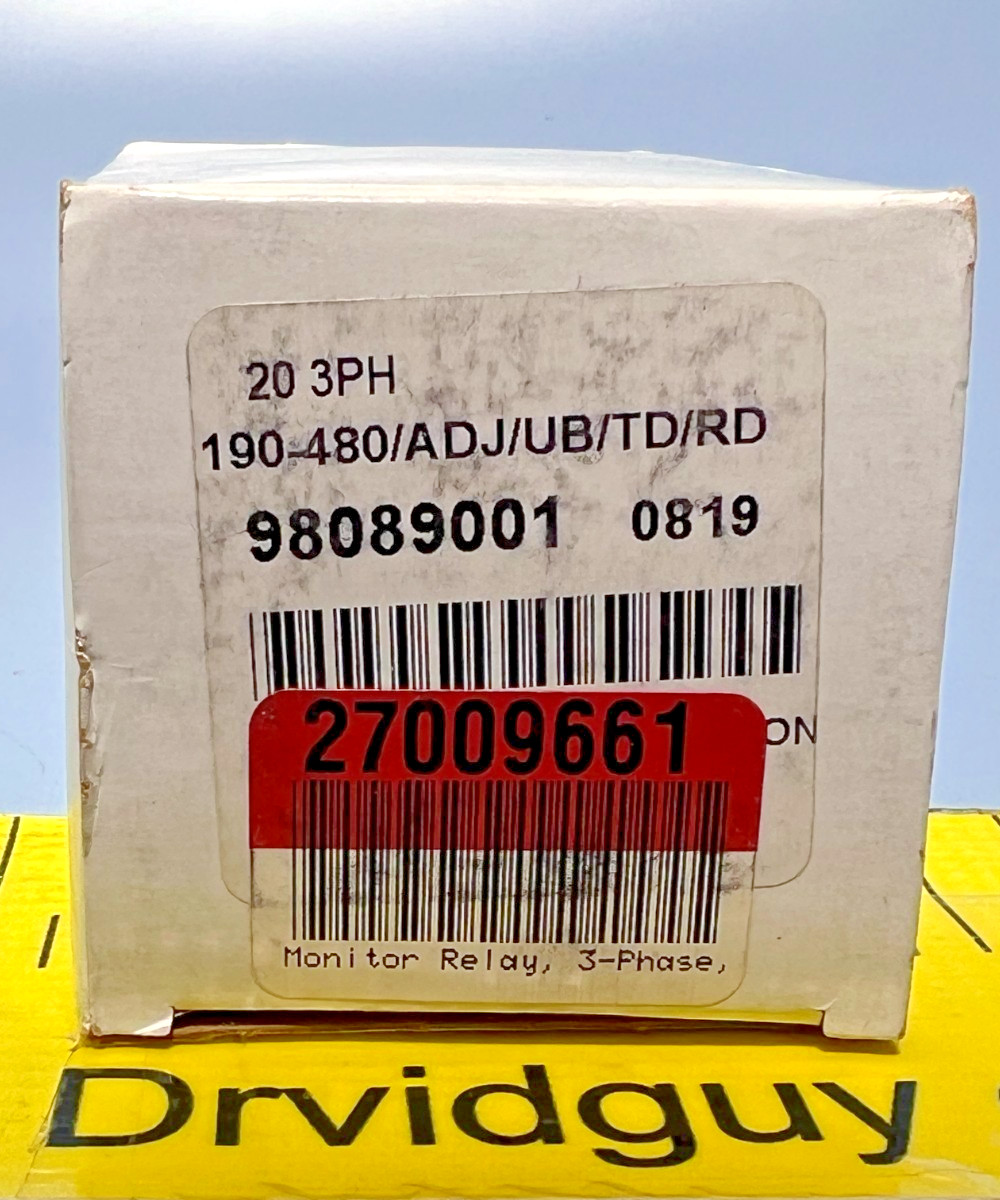 *TIME MARK CORPORATION Model 20 Micro-Controller Based Universal 3-Phase Monitor