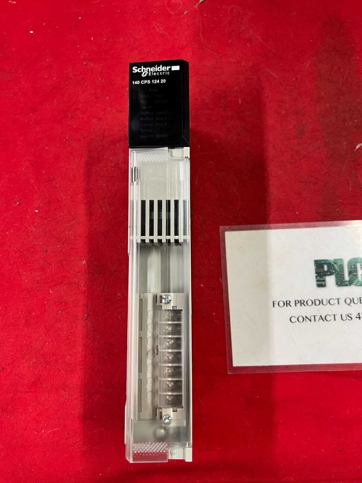 140CPS12420 USED TESTED Modicon AC Power Sply 140-CPS-124-20 op