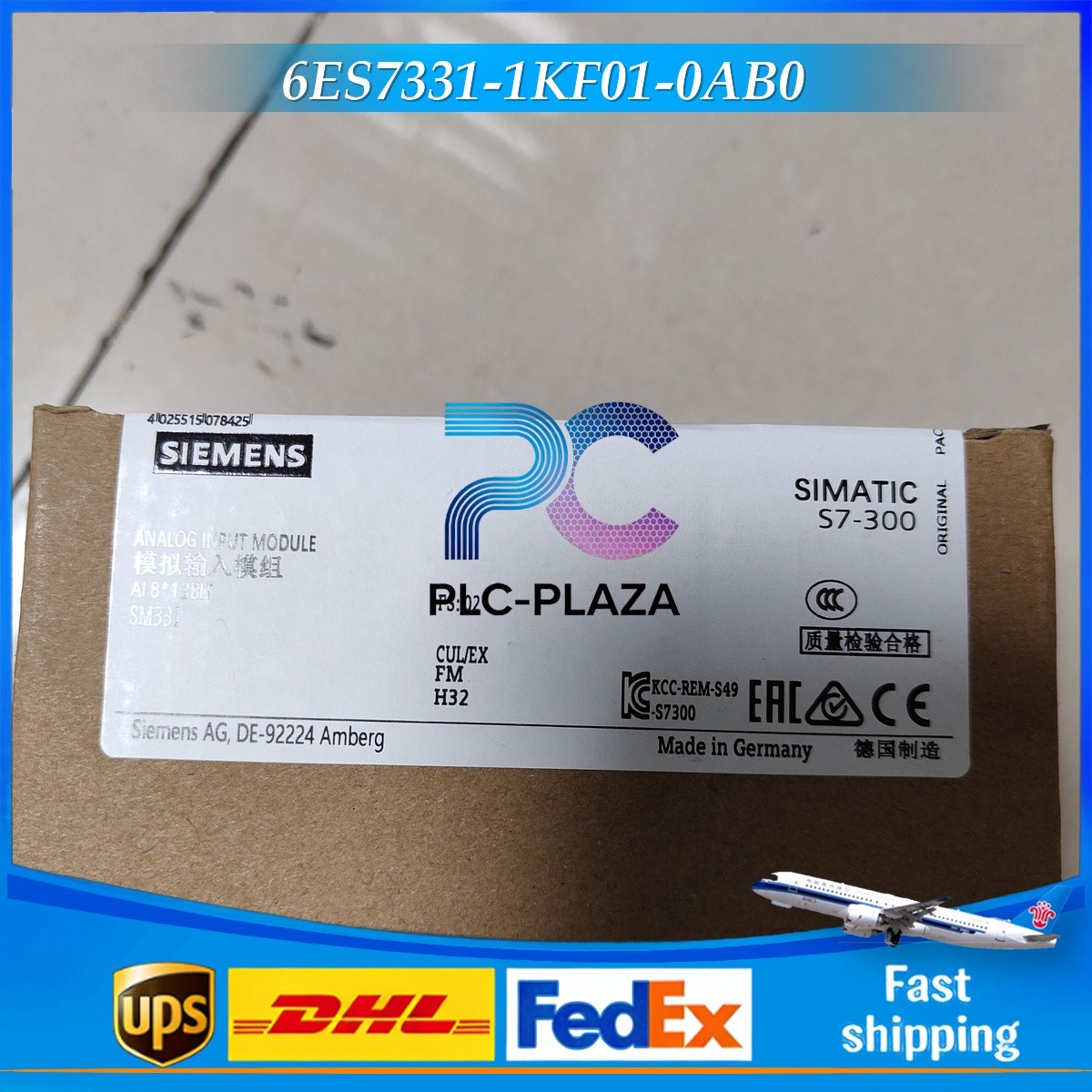Factory Sealed Siemens 6ES7331-1KF01-0AB0 With 1 Year warranty Best Price