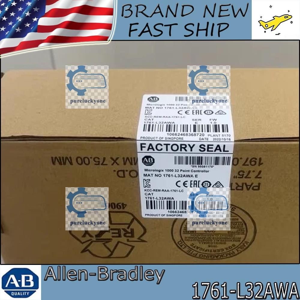 New AB 1761-L32AWA Ser E FRN 1.0 MicroLogix 1000 Controller CPU 32 Point PLC
