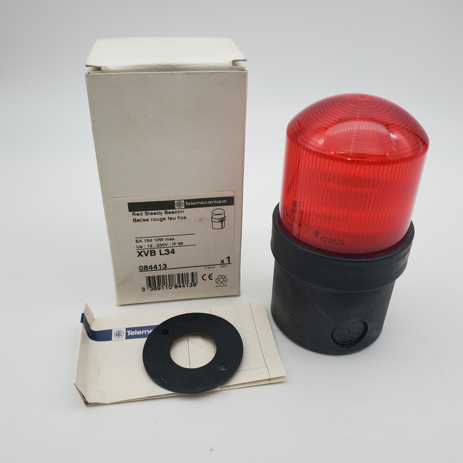 Telemecanique XVB L34 Red Steady Beacon Stack Light Module