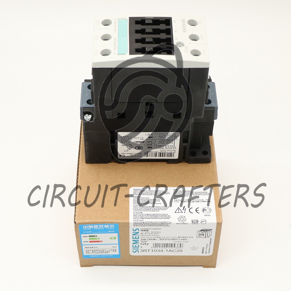 1PCS New in box SIEMENS 3RT1034-1AC20 3RT10341AC20 Contactor