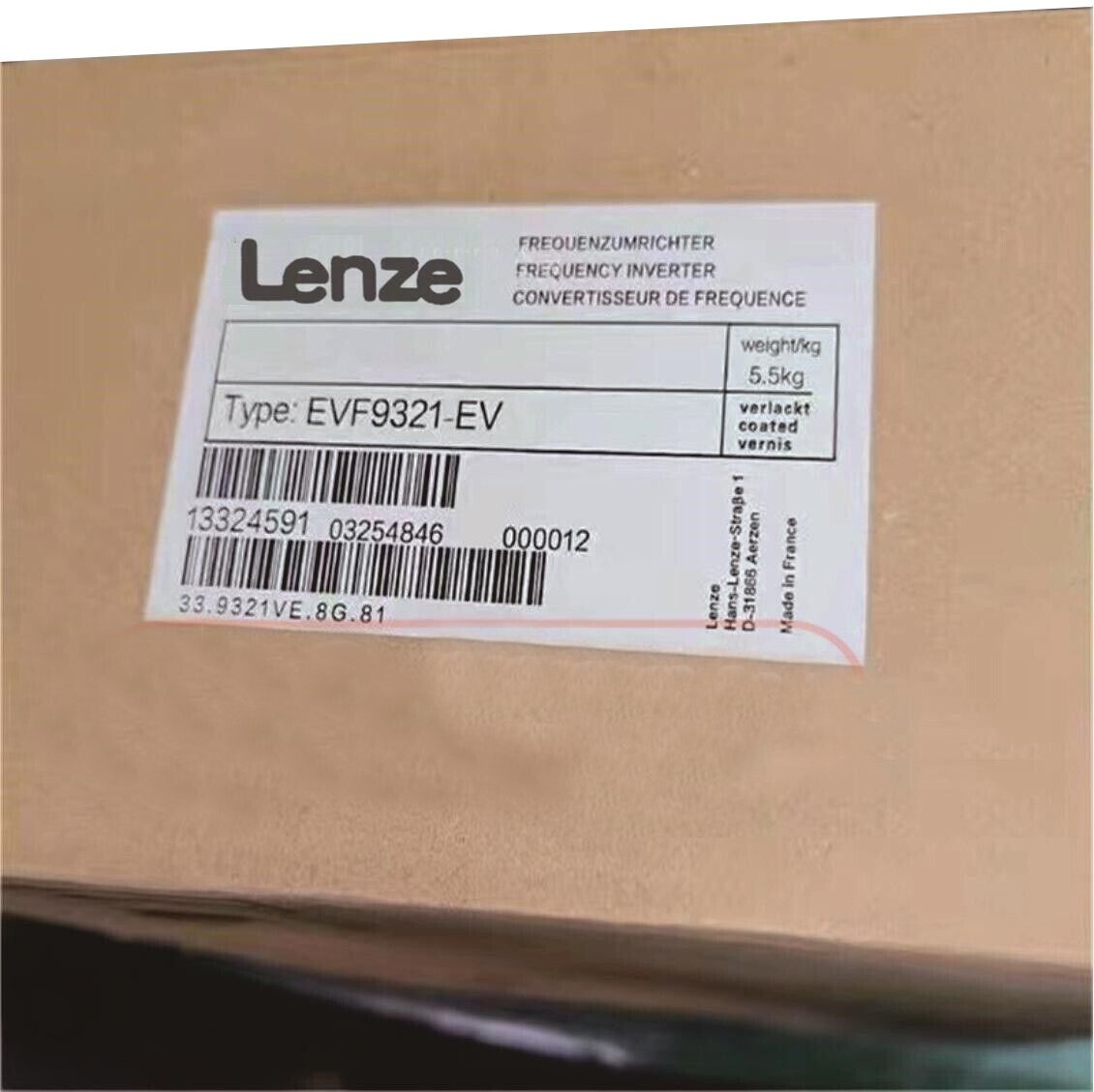EVF9321-EV NEW LENZE EVF9321EV SERVO DRIVE INVERTER