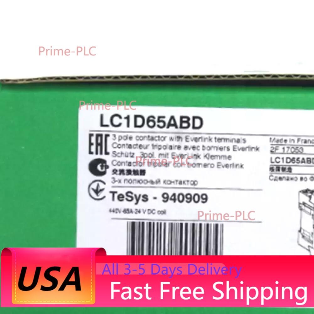 1PC Schneider LC1D65ABD Contactor 65A New In Box Fast Shipping