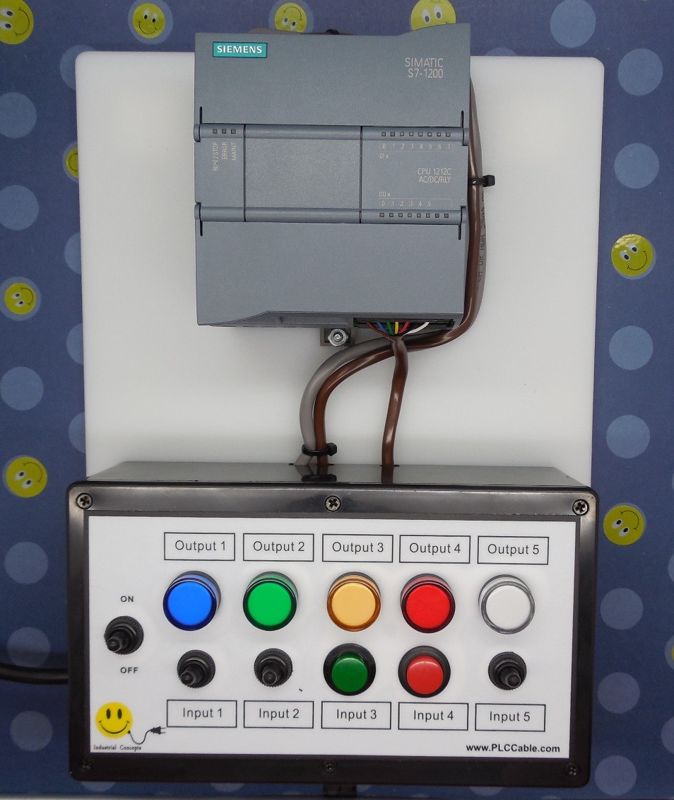 Siemens S7 1200 PLC Trainer, Cable, Software, Ethernet, TIA Portal V18 Basic