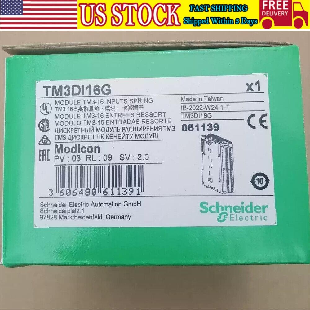 TM3DI16G Schneider TM3DI16G Module New In Box Free Shipping
