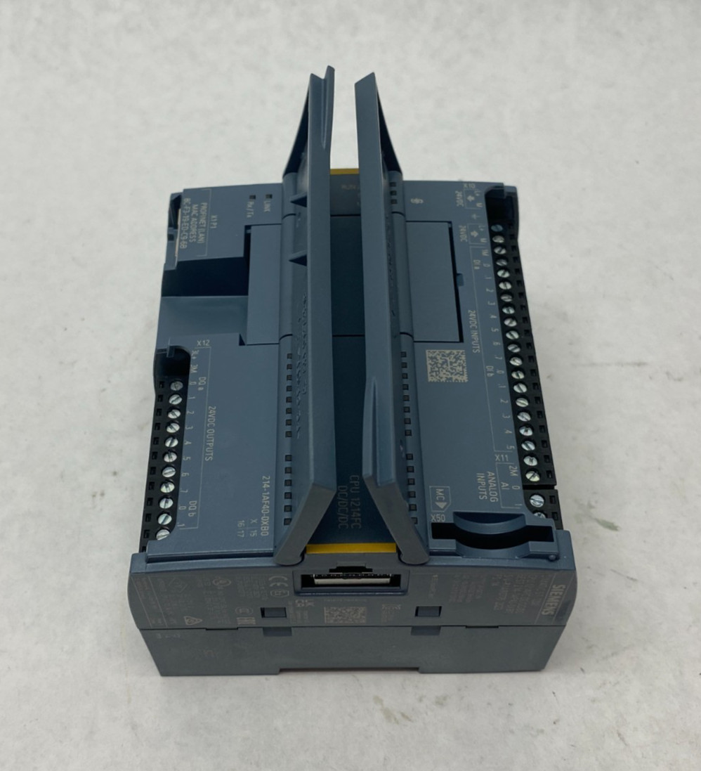 Siemens 6ES7214-1AF40-0XB0 SIMATIC S7-1200 Compact CPU Unit 1214F DC/DC/DC