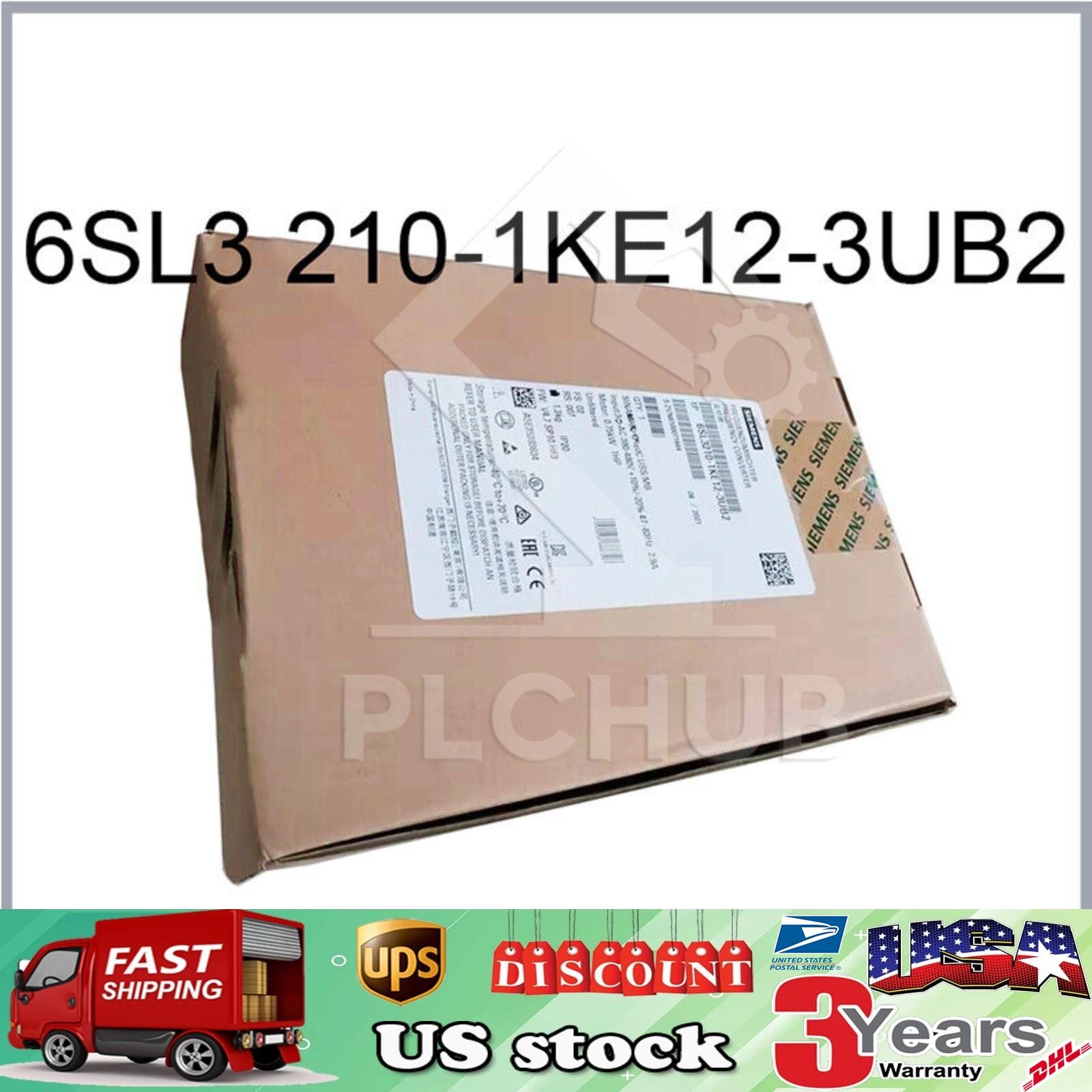 New Siemens 6SL3210-1KE12-3UB2 6SL32101KE123UB2 G120C RATED POWER 0,75KW