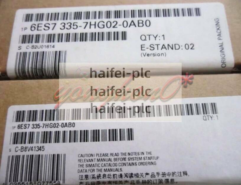New One SIEMENS Analog I/O Module 6ES7 335-7HG02-0AB0 6ES7335-7HG02-0AB0