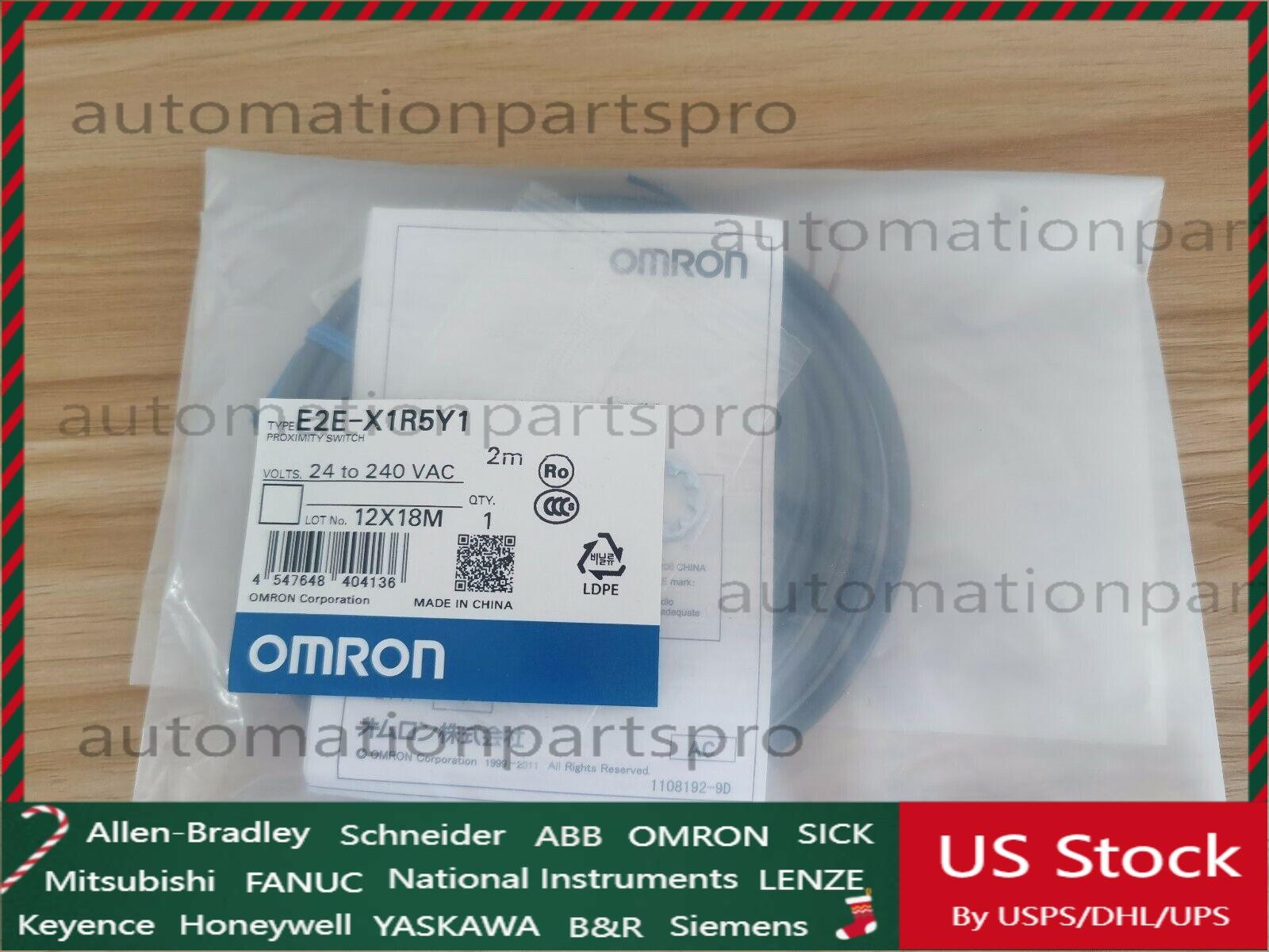 New Omron E2E-X1R5Y1 E2EX1R5Y1 Proximity Switch Sensor Fast Shipping