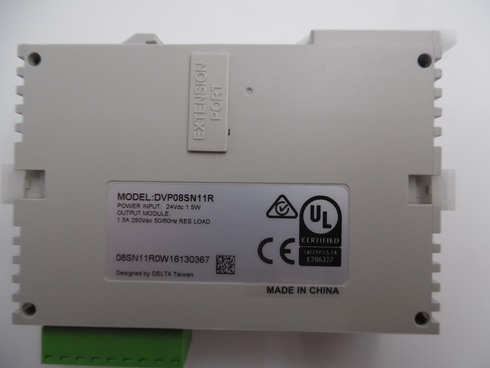 Delta PLC S Series 8DO Relay Output Digital Module Original Brand New DVP08SN11R