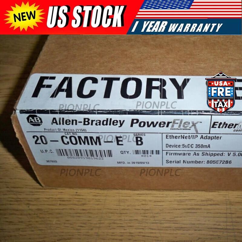 20-COMM-E Allen Bradley EtherNet/IP Adapter Series B Sealed 20COMME US Free Tax