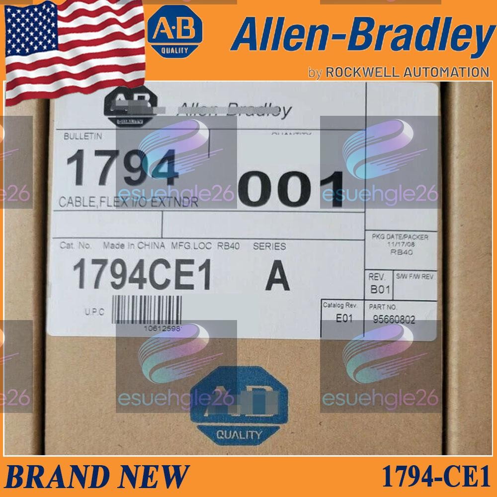 New AB 1794-CE1 Flex I/O Extender Cable Series A – New in Box