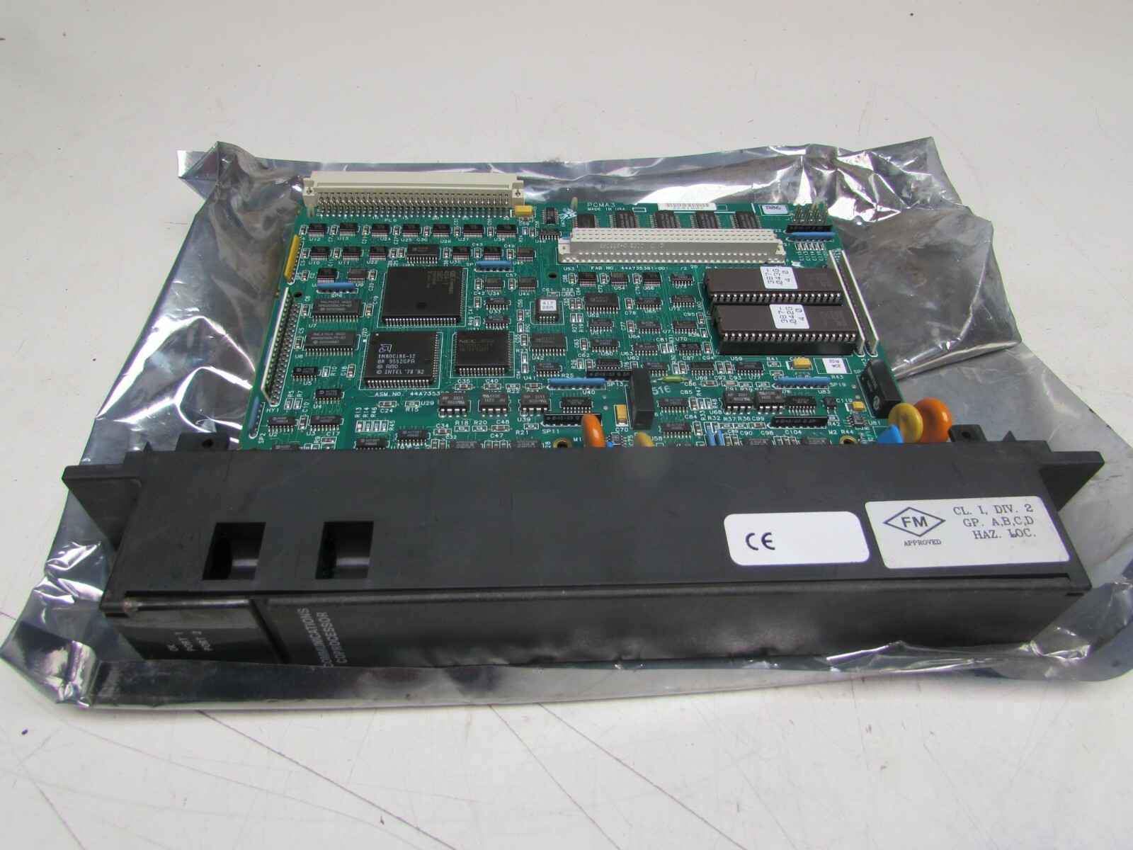 GE FANUC IC697CMM711M COMMUNICATIONS COPROCESSOR 90-70 SERIES XLNT USED TAKEOUT