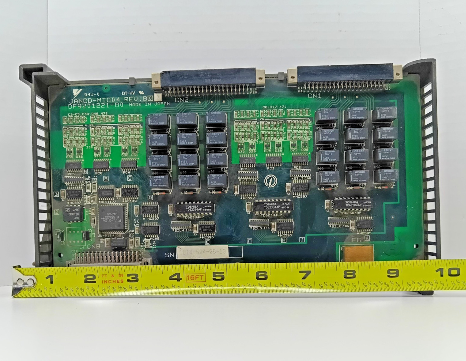 Yaskawa JANCD-MI004 Rev B0 DF9201221-B0 I/O Control Board PCB Used